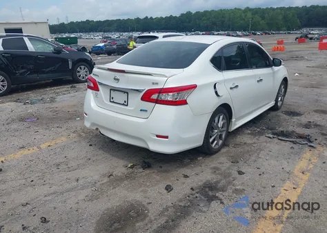 2013 Nissan Sentra Sr из США, поврежденный, VIN 3N1AB7AP0DL661798
